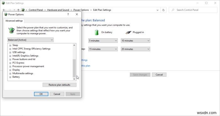 Cách xóa Power Plan (Kế hoạch nguồn) trong Windows 11/10