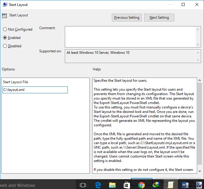 Cách Import, Export bố cục Start Menu trong Windows 11/10 bằng PowerShell