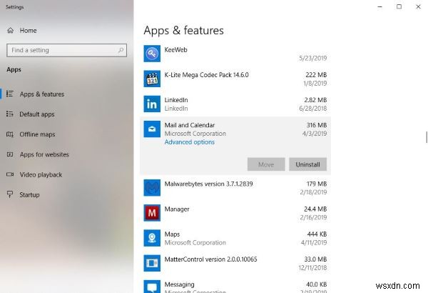 Ứng dụng Windows Mail không gửi hoặc nhận được email