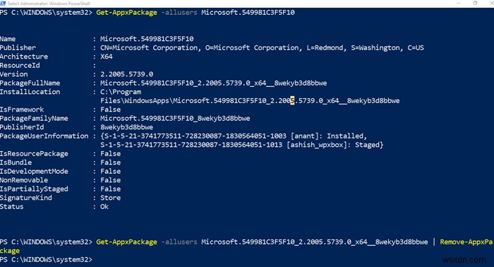 Cách Gỡ cài đặt và Cài đặt lại Cortana trong Windows 10