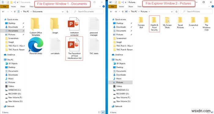Cách di chuyển Files và Folders trong Windows 11/10