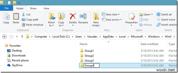 Cách thêm mục vào Menu Win-X (Power User Menu) trên Windows 11/10