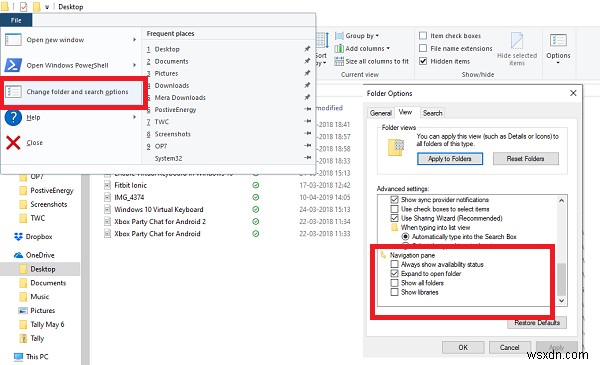 Làm cho ngăn điều hướng Explorer tự động mở rộng thư mục mở trên Windows 11/10