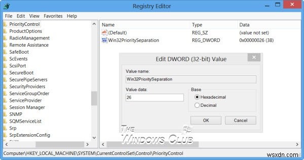 Cấu hình Lập lịch bộ xử lý để hiệu suất tốt hơn trên Windows 11/10