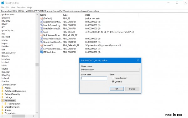 Sửa lỗi Not enough storage is available to process this command trên Windows 11/10