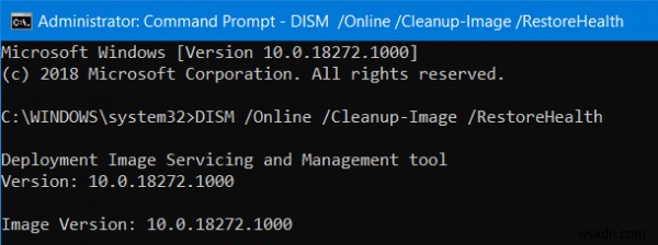 Sửa lỗi Not enough storage is available to process this command trên Windows 11/10