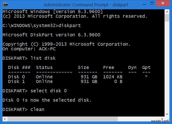 Thông báo The selected disk is not a fixed MBR disk trên Windows 11/10