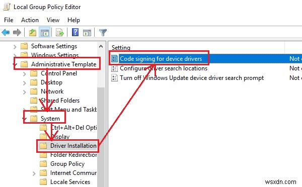 Khắc phục lỗi Windows requires a digitally signed driver