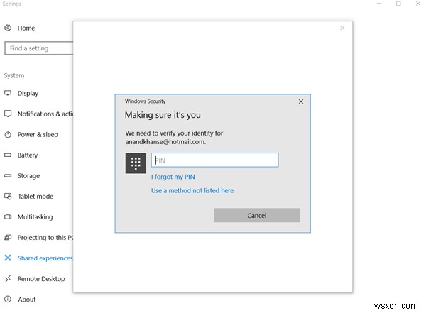 Vấn đề tài khoản Microsoft:  We need you to fix your Microsoft account 