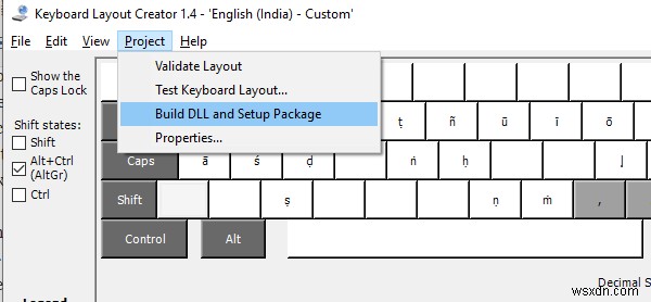 Cách bật hoặc tắt phím Alt Gr trên bàn phím Windows