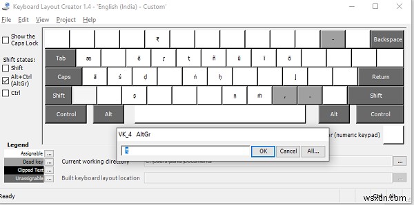 Cách bật hoặc tắt phím Alt Gr trên bàn phím Windows