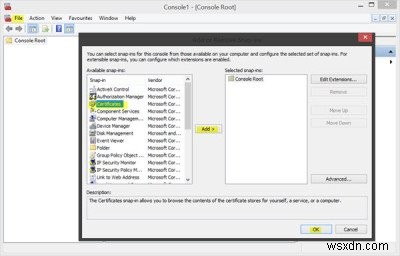 Cách quản lý Trusted Root Certificates (Chứng chỉ gốc tin cậy) trên Windows 11/10