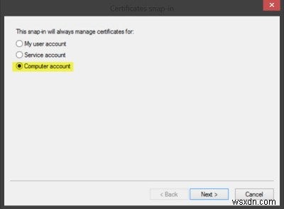 Cách quản lý Trusted Root Certificates (Chứng chỉ gốc tin cậy) trên Windows 11/10