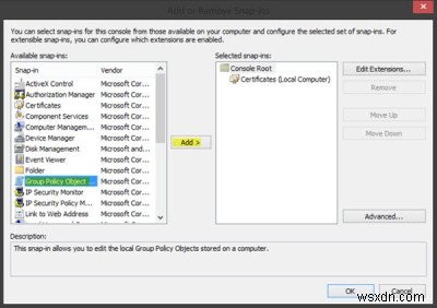 Cách quản lý Trusted Root Certificates (Chứng chỉ gốc tin cậy) trên Windows 11/10