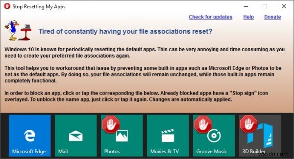 Lỗi thông báo  Một ứng dụng mặc định đã được đặt lại  trên Windows 11/10