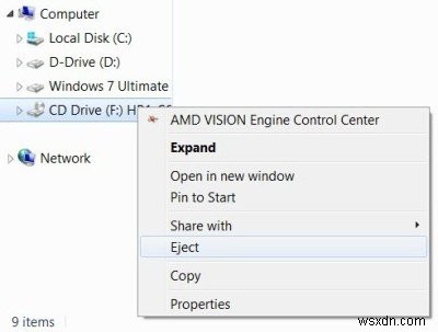 Cách Mount (Gắn kết) & Unmount (Ngắt gắn kết) file ISO trong Windows 11/10