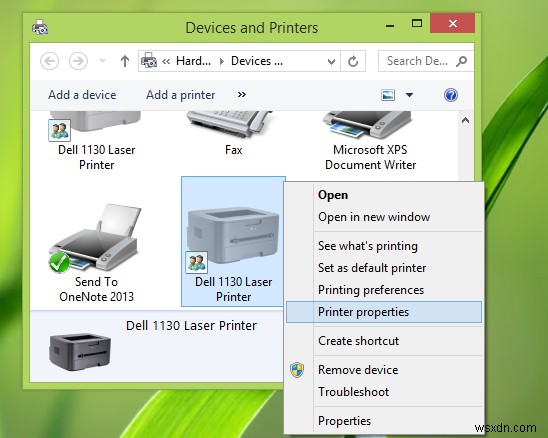 Sửa lỗi 0x803C010B khi chạy Printer Troubleshooter trên Windows PC