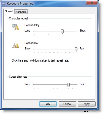 Cách làm con trỏ chuột nhấp nháy nhanh hơn hoặc chậm hơn trong Windows 11/10