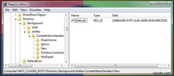 Cách khôi phục mục NEW bị thiếu trong menu ngữ cảnh Windows File Explorer