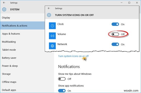 Biểu tượng âm lượng (Volume icon) bị mất trên Thanh tác vụ (Taskbar) trong Windows 11/10