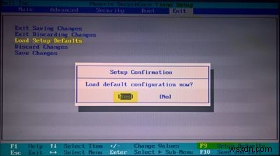 Cài đặt BIOS hiện tại không hỗ trợ đầy đủ thiết bị khởi động