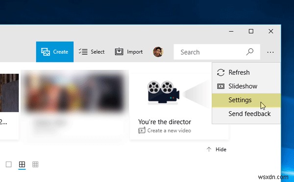 Cách Zoom in/out bằng cuộn chuột trong ứng dụng Photos trên Windows 11/10