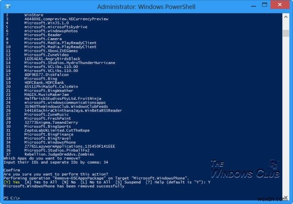 Gỡ cài đặt hoàn toàn tất cả ứng dụng Windows Store bằng script PowerShell