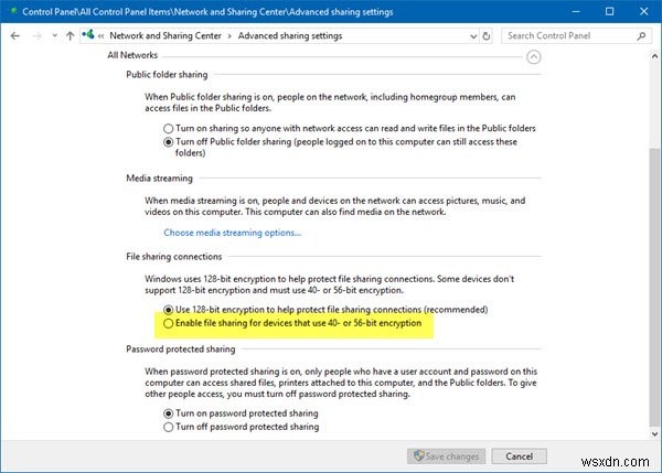\\server không thể truy cập, Bạn có thể không có quyền sử dụng tài nguyên mạng này