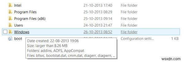 Vô hiệu hóa mô tả bật lên (pop-up) cho thư mục & mục Desktop trong Windows 10