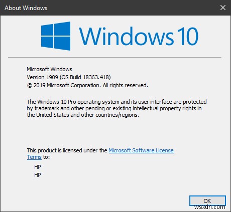 Điều gì mới trong Windows 10 v1909 Bản cập nhật tính năng tháng 11