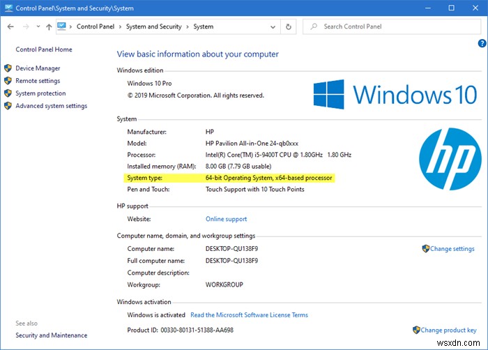 Cách biết máy tính đang chạy Windows 10 32-bit hay 64-bit