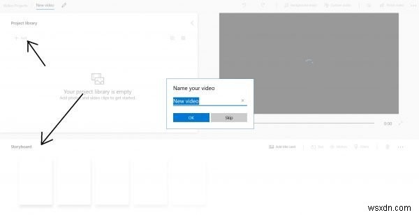 Cách sử dụng ứng dụng Video Editor trong Windows 10