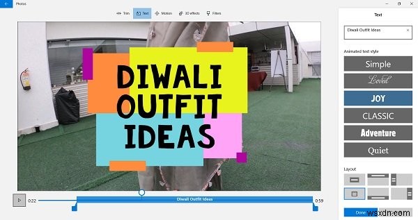 Cách sử dụng ứng dụng Video Editor trong Windows 10