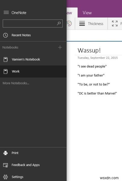 Cách sử dụng ứng dụng OneNote trong Windows 11/10