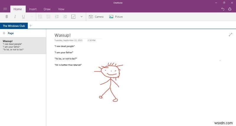 Cách sử dụng ứng dụng OneNote trong Windows 11/10