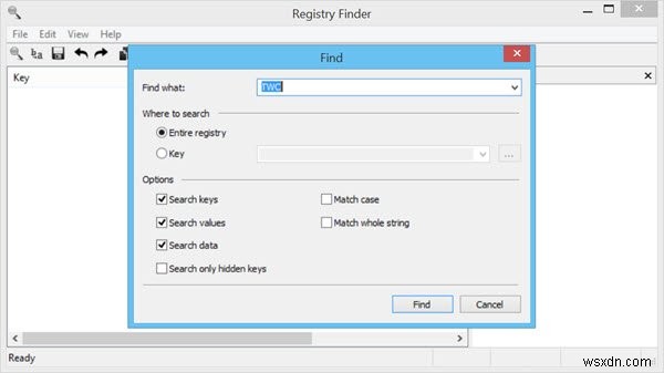 Cách tìm kiếm Windows Registry Keys, Values và Settings