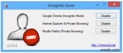 Cách tắt Duyệt web riêng tư trong Chrome, Firefox, Internet Explorer