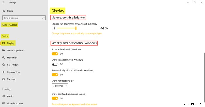 Cách sử dụng cài đặt Dễ dàng truy cập (Ease of Access) trong Windows 10