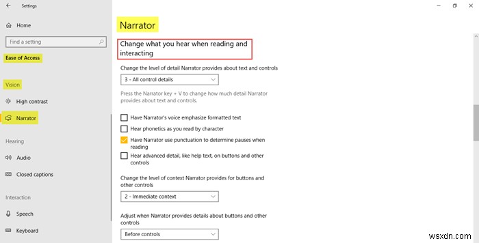 Cách sử dụng cài đặt Dễ dàng truy cập (Ease of Access) trong Windows 10