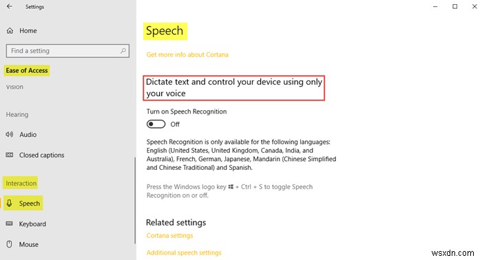 Cách sử dụng cài đặt Dễ dàng truy cập (Ease of Access) trong Windows 10
