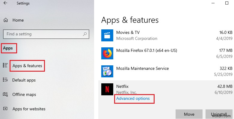 Âm lượng ứng dụng Netflix luôn ở 100%