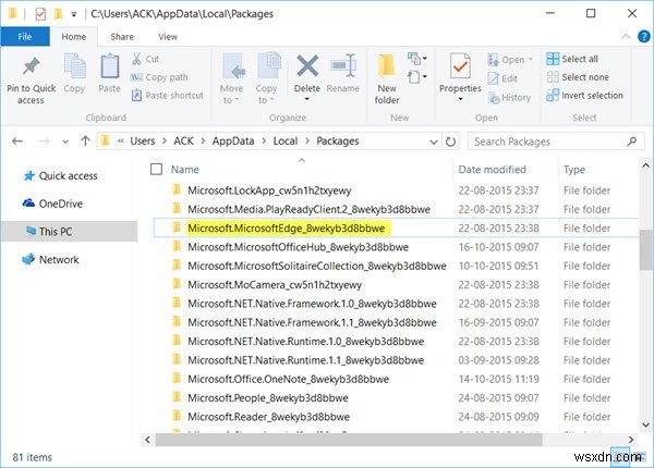Cách Đặt lại, Sửa chữa hoặc Cài đặt lại trình duyệt Edge trong Windows 10