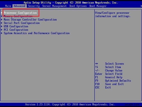 Không tìm thấy hypervisor, Vui lòng bật hỗ trợ hypervisor