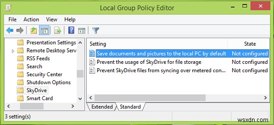 Làm cho Windows 10 lưu Documents cục bộ, thay vì OneDrive
