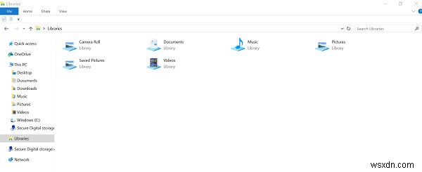 Khắc phục thư mục Libraries tự mở hoặc bật lên khi khởi động Windows