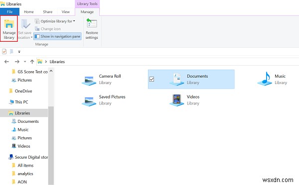 Khắc phục thư mục Libraries tự mở hoặc bật lên khi khởi động Windows