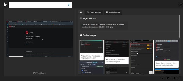 Cách sử dụng tính năng Tìm kiếm hình ảnh web (Web Image Search) của ứng dụng Photos trên Windows 10