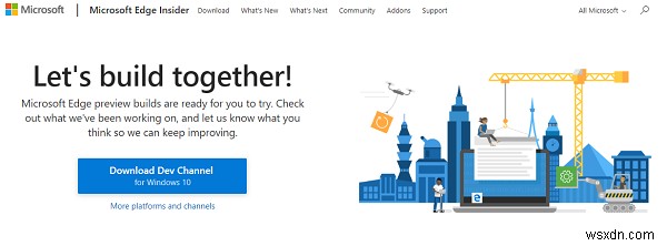 Cách tham gia Microsoft Edge Insider Program