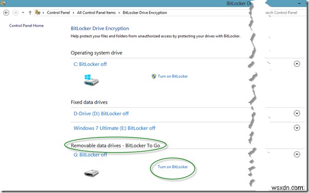Bảo mật thiết bị lưu trữ di động bằng BitLocker To Go trên Windows 11/10
