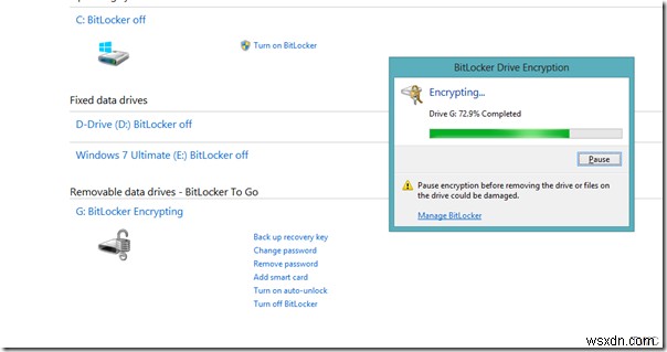 Bảo mật thiết bị lưu trữ di động bằng BitLocker To Go trên Windows 11/10